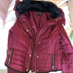 Maroon snow jacket